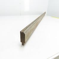 72-3/8" Long Press Brake 90° V-Forming Angle Die Block 1/2" Tang 3-1/8" Tall