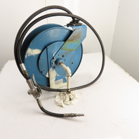 Hosetract MC-550 Spring Retractable Oil Hose Reel W/ARO Nozzle 1/2" x 40' Long