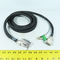 SMAC LAH-RTD-03-SF 90 DB25 Male to DB15 Male Cable Assembly W/Breakout 3M