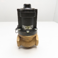 Magnatrol 42A37 2" NPT Bronze Globe Solenoid Valve 120V