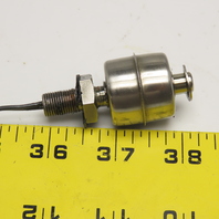 1" OD x 15/16" Magnetic Miniature Ball Float Switch 3/8" Vertical Float