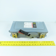 Square D HU361AWKEI 30A Non-Fusible Heavy Duty Safety Disconnect Switch 3Ph 600V