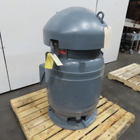 Allis-Chalmers HS0 100HP Vertical Induction Motor 220/440V 3Ph 1760RPM 504P