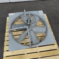 ACME Fans DC30 Windmaster 30" 6 Blade Belt Drive 34" Square Wall Mounted Fan