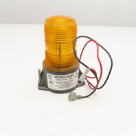 Tomar Microstrobe 470S-1280 12-80VDC Flashing Strobe Light Amber