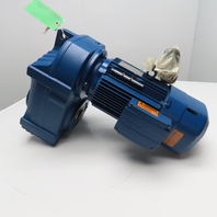 Sew FA77/GDRE100LC4BE5HR 14.06:1 Ratio 124RPM Gear Motor 5Hp 230/460V W/ Brake