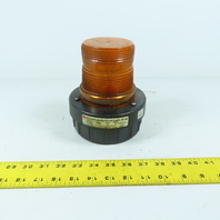 Federal Signal AV1-LED 120V LED Audio Visual Signal Light Amber
