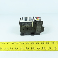 GE CL04A310M 3-Pole Contactor with RT1J Overload Relay 1.8-2.7A 120V Coil