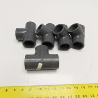 Colonial 1-1/2" Sch. 80 PVC Pipe Union Slip Socket Lot Of 6