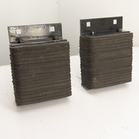10" x 10" Laminated Rubber Loading Dock Bumpers Set Of 2