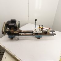 Pneumatic Clamp Second Operation Speed Lathe Polishing Drilling Fixture 115V