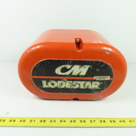 CM Lodestar Electric Hoist Motor Cover End Cap 12.5" Wide 7.5" Tall 7.5" Long