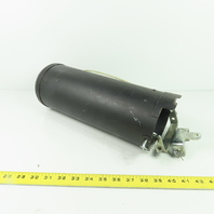 CM 5" x 14" OAL Electric Hoist Chain Container Canister with Mounting Bracket