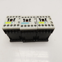 Siemens 3RT1016-1BB42 Sirius Contactor Relay 24VDC Coil Lot Of 3