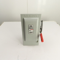 Siemens HF361 30A 3-Pole Heavy Duty Fusible Safety Disconnect Switch 600V