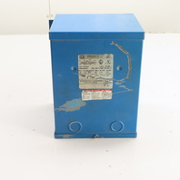 Square D 2S1F 2KVA 1Ph Transformer Pri 240x480V Sec 120/240V (Broken Bracket)