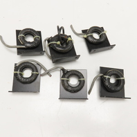 M0125 Current Transformer W/ Mounting Bracket 3/4" Core Short Leads Lot Of 6