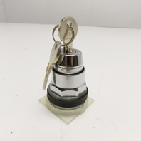 Square D 65097-049-01 2 Position Spring Return Keyed Switch Body