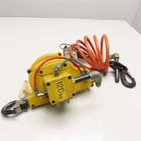 Endo EHW-120 120Kg 1.9m Lift Pneumatic Wire Rope Hoist Missing Pendant Valve