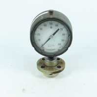 Ashcroft Duragauge Pressure Gauge 0-100 PSI 316SS with 202 Series Diaphragm Seal