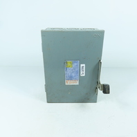 Square D DU321 30A 3-Pole Non-Fusible Safety Disconnect Switch 240VAC Series E1