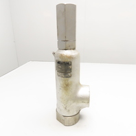 Dresser 1997C-1-LS 1-1/2" NPT 500PSI Set Safety Relief Valve Missing Cert Tag