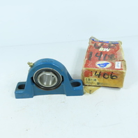 MB Manufacturing C 25 1 3/8 2-Bolt Pillow Block Bearing 1-3/8" Bore Blue Housing
