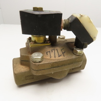 CKD AD11-40N 1-1/2" NPT Brass Solenoid Valve 24VDC Coil