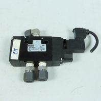 Parker B5W1BB553C Pneumatic Solenoid Valve 1/4" NPT 120VAC
