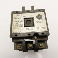 Westinghouse A201K2CL Size 2 600V Contactor Motor Starter 24V DC Coil