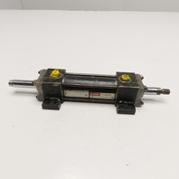 Hanna MS2D3LNC 1-1/2" Bore 3" Stroke Double Rod Hydraulic Cylinder