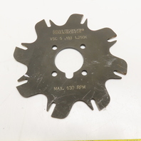 Valenite VSC 5 .188 1.250K 5" Slotting Mill Slot Cutter 1.250" Arbor 630RPM