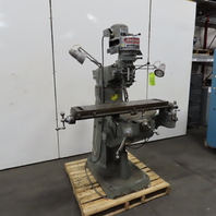 Bridgeport 1HP Vertical Knee Milling Machine 3PH 230V 80-2720RPM + Powerfeed