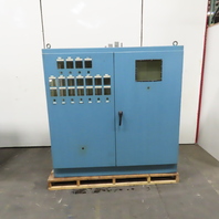 72" x 72" x 18" Free Standing Electrical Enclosure W/Backplate Dual Door