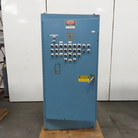 Fabri-Matic 84" x 40" x 20" Free Standing Electrical Enclosure W/Backplate 100A