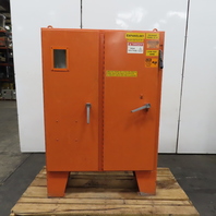 60" x 48" x 18" Free Standing Electrical Enclosure W/Backplate & Dual Doors 200A