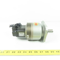 Mitsubishi Kamo HF-KP23 / BRF100SH-20G-S376 200W AC Servo Motor W/ 1/20G Reducer