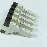 SMC VQ1201-5 Solenoid Valve 2-Position Double 24VDC 0.1-0.7MPa Lot Of 5