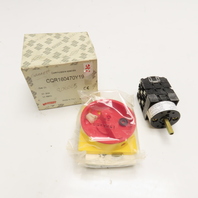 Bremas CQR160470Y19 600VAC 10Hp 3Ph Mains Disconnect Switch Panel Operator