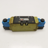 Ross W6577A3401 5/3 Position Closed Center Pneumatic Solenoid Valve 24VDC Coil