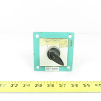 Fuji Electric F-1M3324HB Rotary Cam Switch W/ Mounting Plate