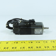 Mitsubishi HF-KP13B 100W AC Servo Motor 3000RPM 3Ph 106V Brake