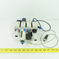 Festo MS4-LFR-1/8-D6-ERV-AS MS4 Pneumatic Filter Regulator Lubricator Assembly