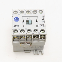 Allen Bradley 100-MO9ND3 Mini Contactor 600VAC 12A 110/120V Coil