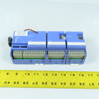 Selectron CPU 724 Selecontrol MAS PLC Controller Rev B + DOT 701 Module 24VDC