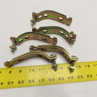Kindorf C-105 3-5/8" OD Rigid IMC Conduit Strut Clamp Lot Of 5