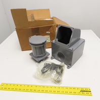 Russellstoll 7144WR 250V/600VAC 200A 4P 4W Reverse Service Receptacle
