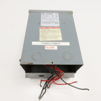Square D 2S1F 480/240V Pri 2kVa 240/120V Sec 1Ph Transformer 3R Enclosure