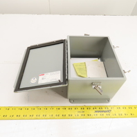 Hoffman A-10086CHNF 10" x 8" x 6" Junction Box Enclosure Type 4 12
