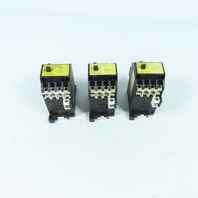 Klockner-Moeller DIL 08-22-NA Motor Starter Contactors 115V 60Hz 300VAC Lot of 3